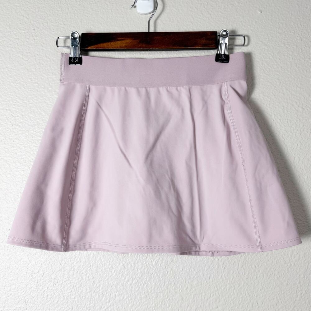 tna | light pink athletic women's mini skirt with built in shorts sz XS